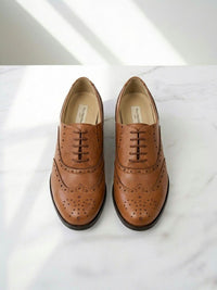 Wide Fit Oxford Brogues