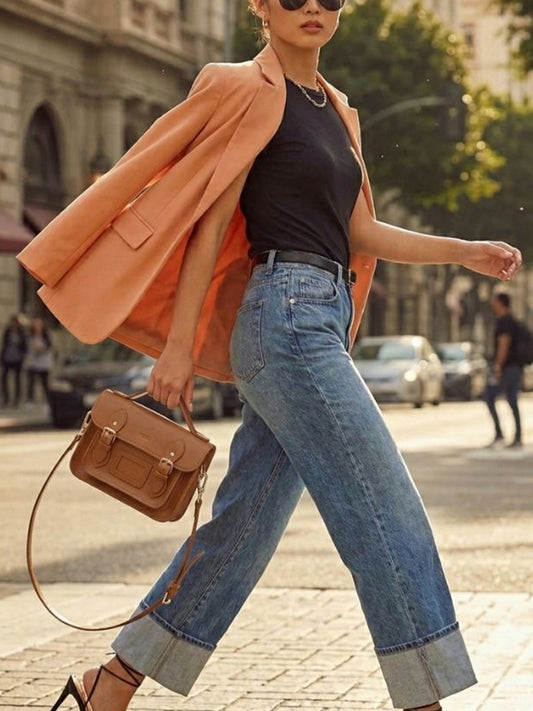 Mini Satchel in Chestnut