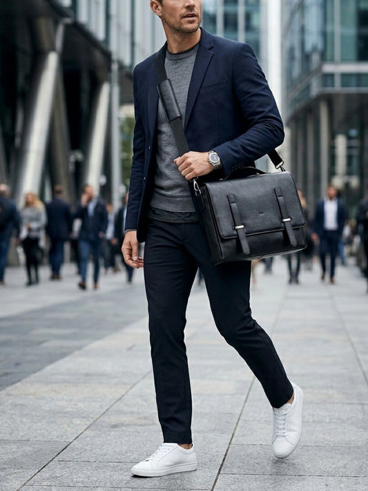 Messenger Bag in Dark Brown