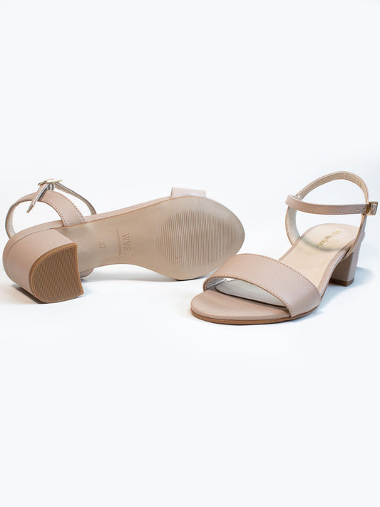 City Sandals in Tan