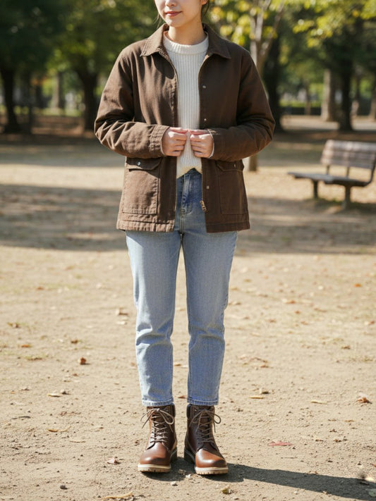 Dock Boots in Tan Vegan Suede