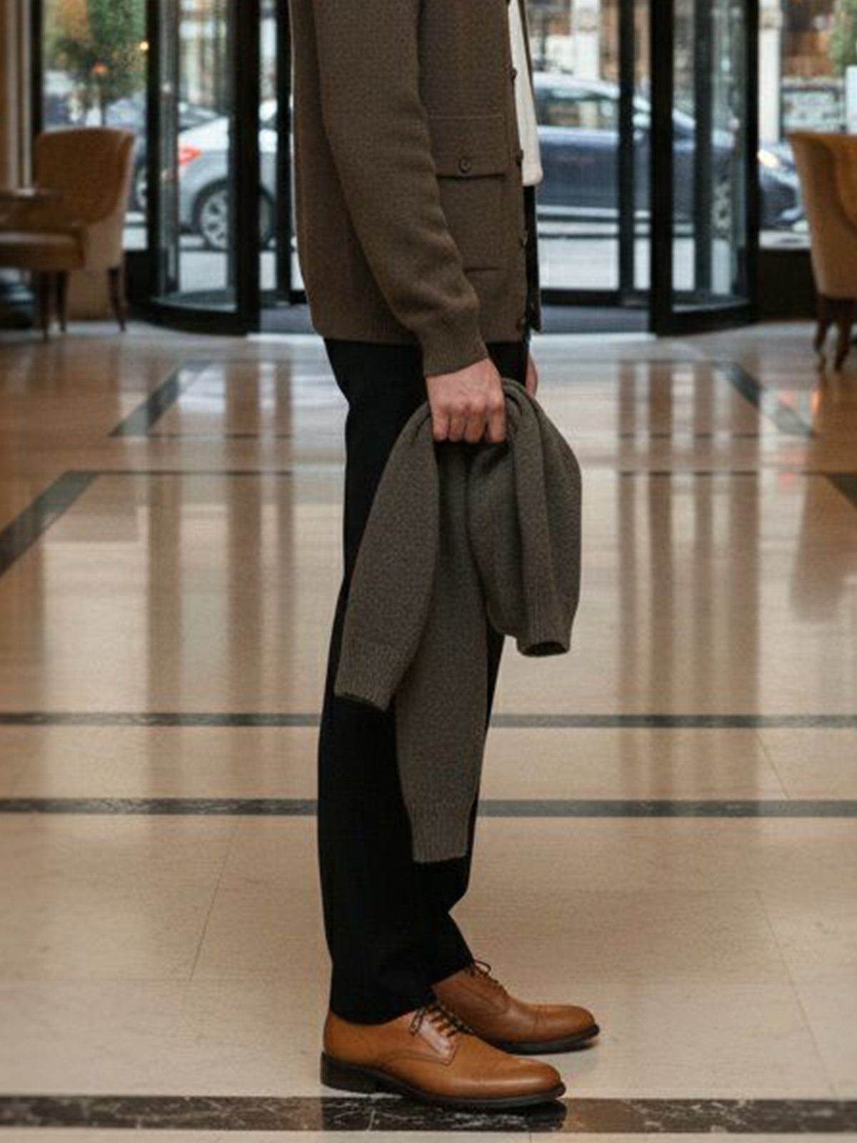 Goodyear Welt Brogues in Tan