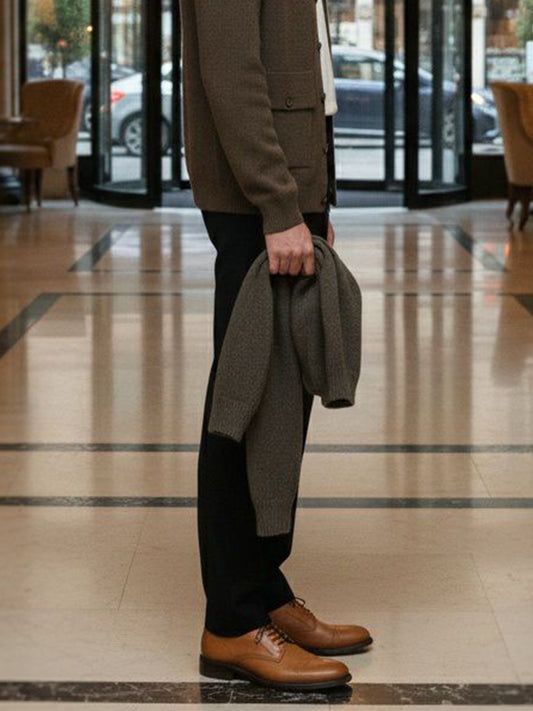 Goodyear Welt Brogues in Tan