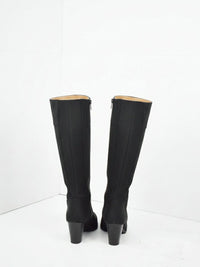 Heeled Knee High Boots, heel detail