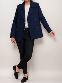 Pea Coat, on model