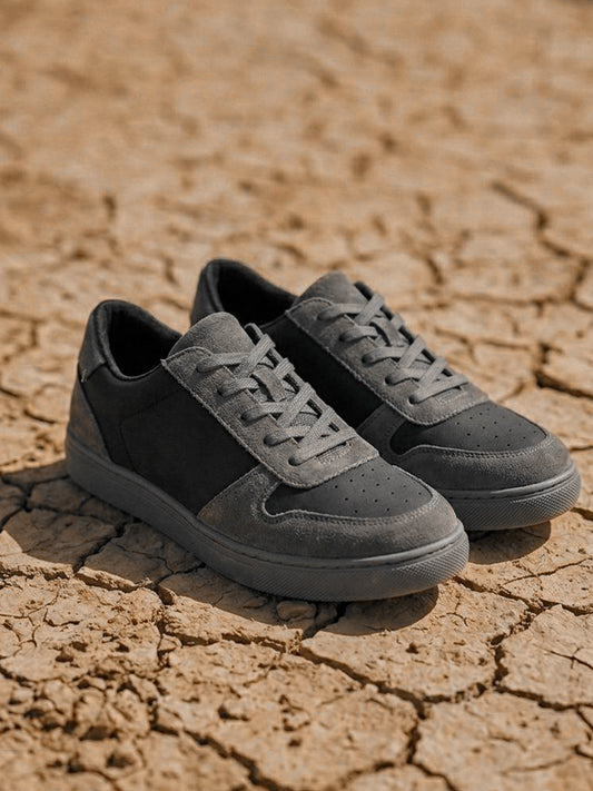 Barefoot Sneakers in White & Grey