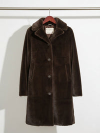 Recycled Vegan Fur Coat