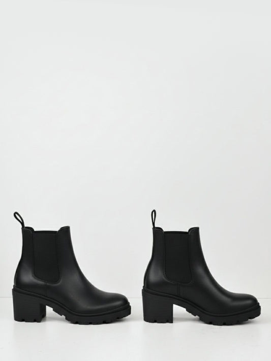 Track Sole Booties