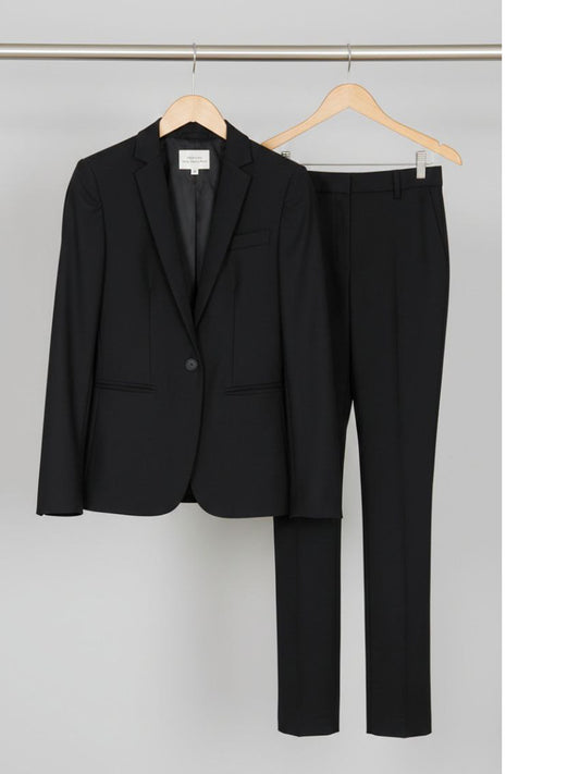 Two Piece Suit Jacket in Black