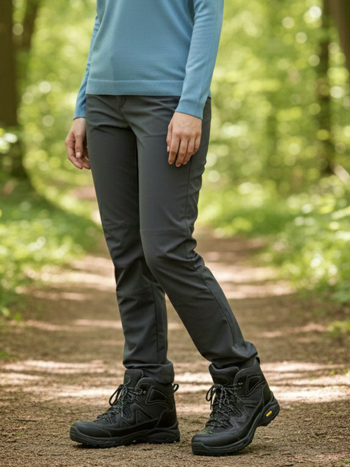 WVSport Sequoia Edition Waterproof Hiking Boots in Black