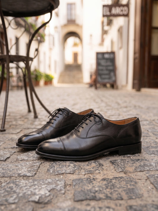 Goodyear Welt Oxfords in Black