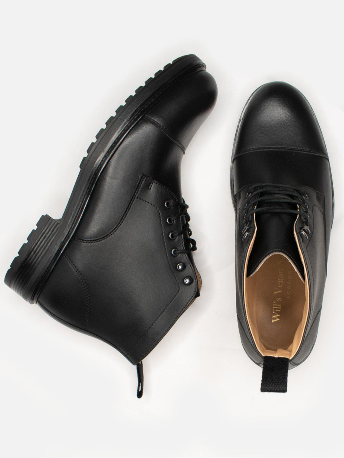 Waterproof Lace-Up Boots