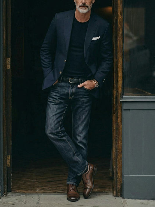 Waterproof Derbys in Black
