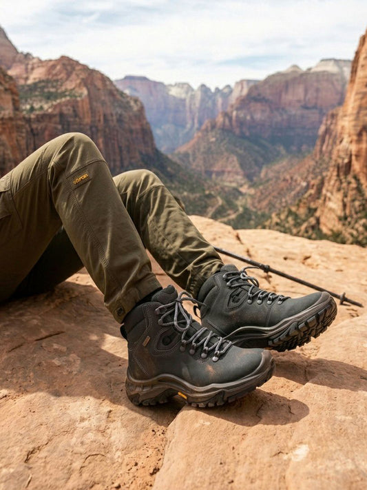 WVSport Waterproof Hiking Boots in Black