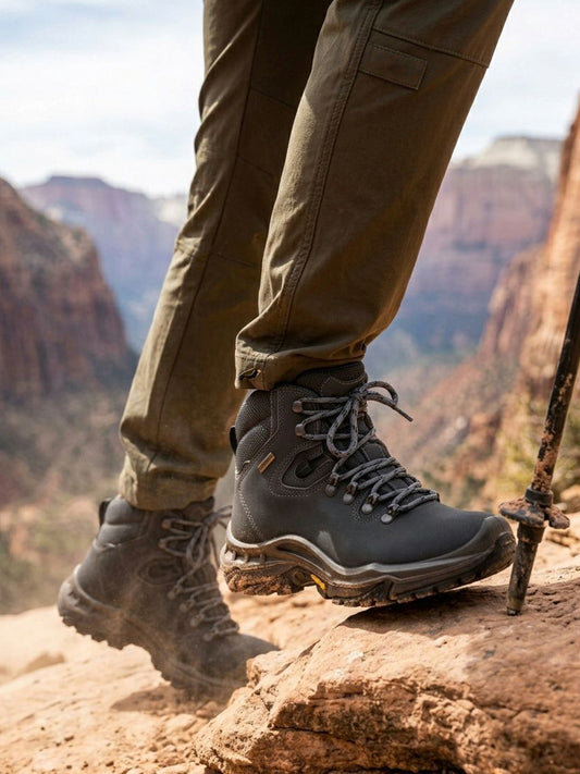 WVSport Waterproof Hiking Boots in Black