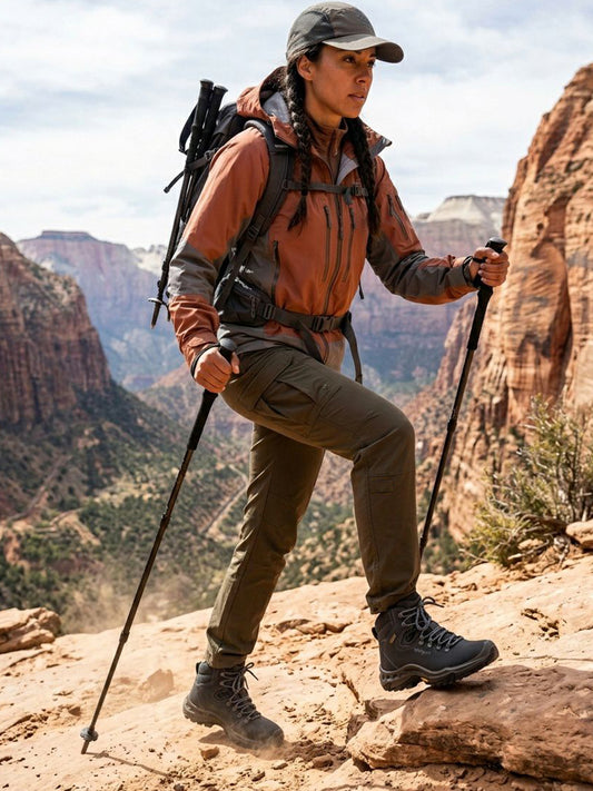 WVSport Waterproof Hiking Boots in Black