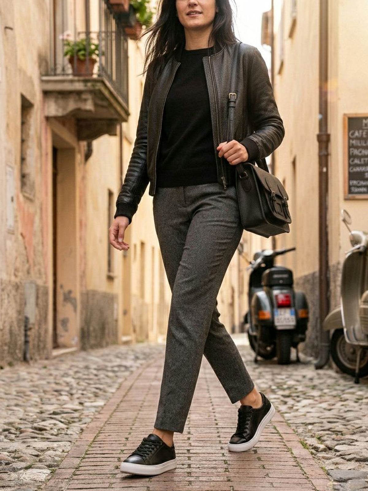 Smart Sneakers in Black