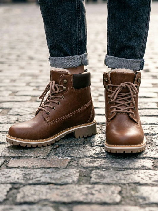 Insulated Dock Boots in Chestnut