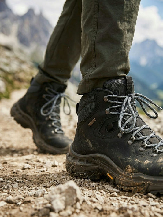 WVSport Waterproof Hiking Boots in Black