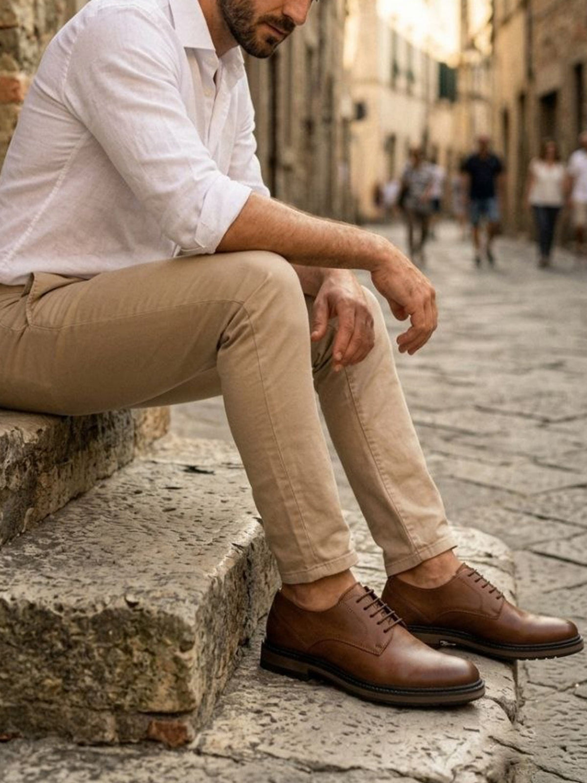 Continental Derbys in Tan