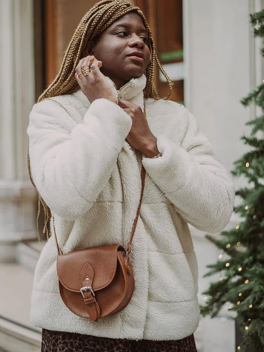 Saddle Bag in Tan