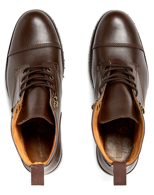 Work Boots in Chestnut