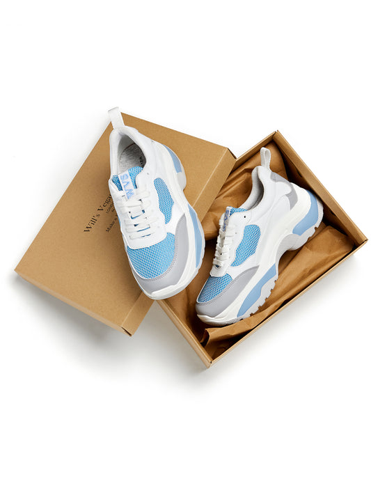 Rio Trainers in White & Pink