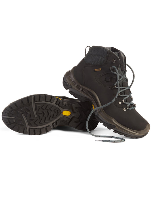 WVSport Insulated Waterproof Hiking Boots in Black