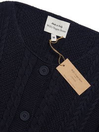 Chunky Button Up Knitted Cardigan
