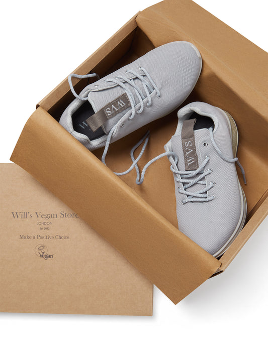 WVSport Recycled Freedom Trainers in Black Mesh Knit