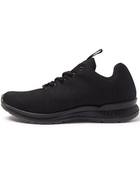 WVSport Recycled Freedom Trainers in Black Mesh Knit