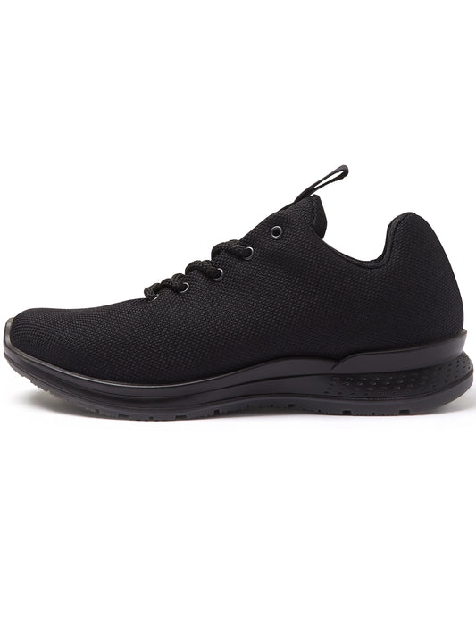 WVSport Recycled Freedom Trainers in Black Mesh Knit