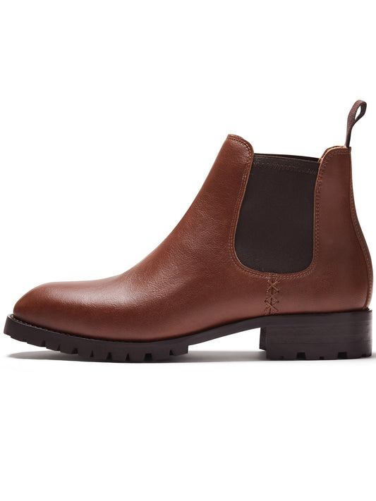 Insulated Waterproof Chelsea Boots in Black