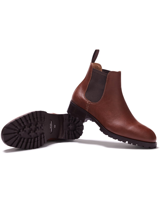 Insulated Waterproof Chelsea Boots in Black