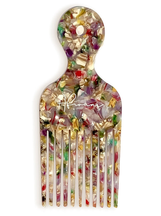 Afroani Rainbow Large Hair Pick