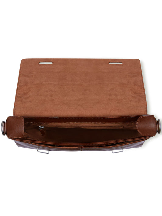 Messenger Bag in Dark Brown