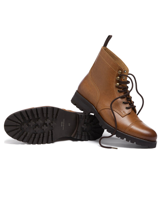 Work Boots in Chestnut