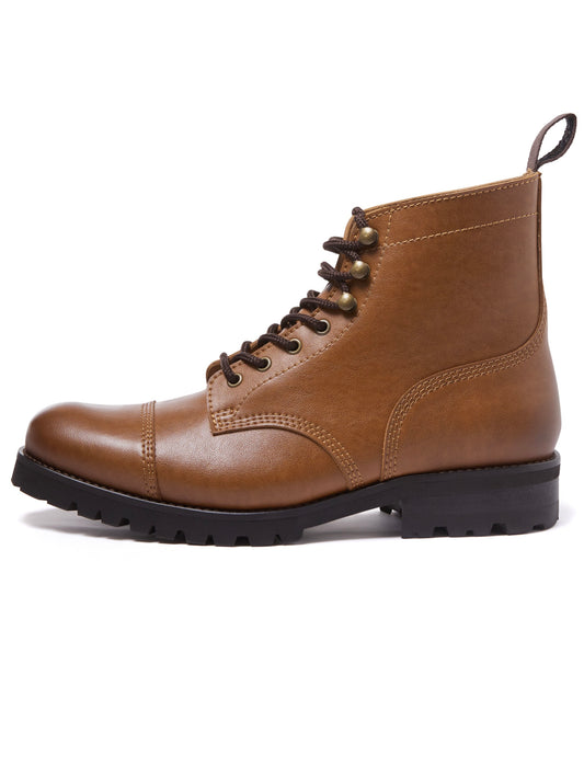 Work Boots in Chestnut