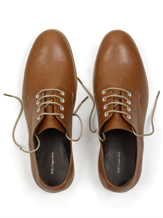 Casual Derbys in Tan