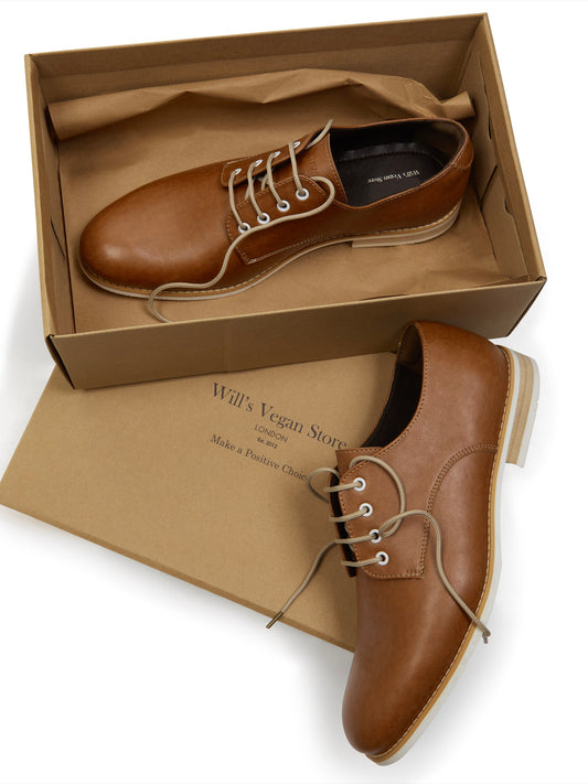 Casual Derbys in Tan