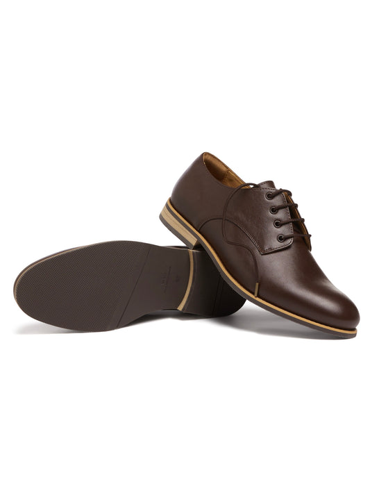 Casual Derbys in Tan