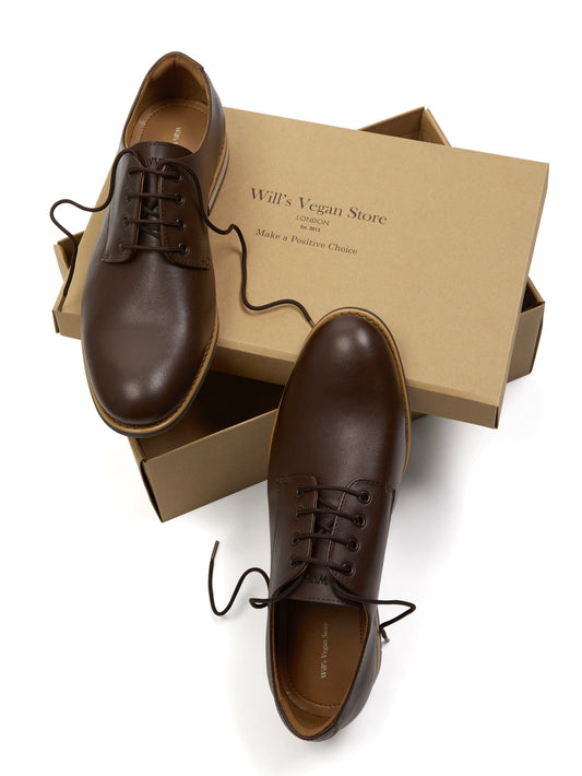 Casual Derbys in Tan