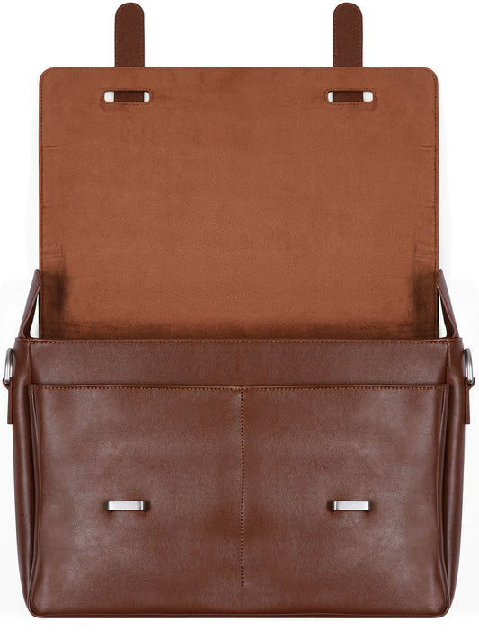 Messenger Bag in Dark Brown