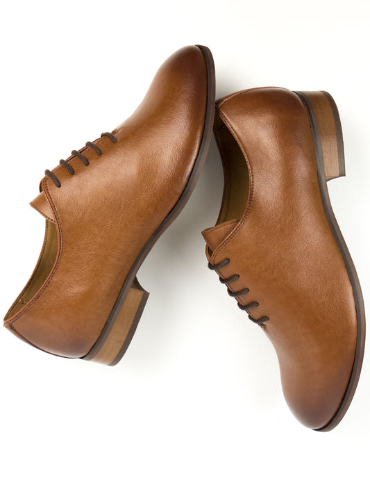 81 Oxfords in Tan