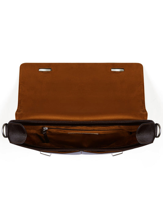 Messenger Bag in Dark Brown