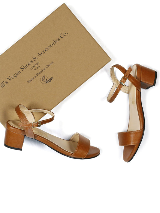 City Sandals in Tan