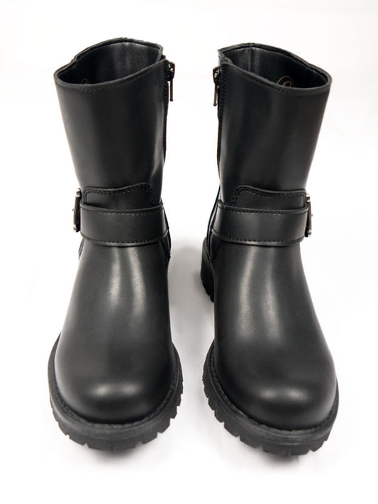 Biker Boots in Black