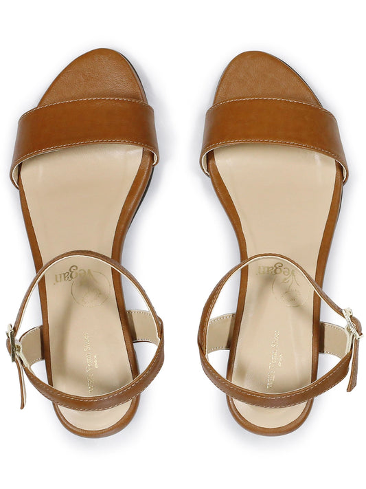 City Sandals in Tan