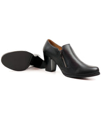 Zip Heels, heel detail