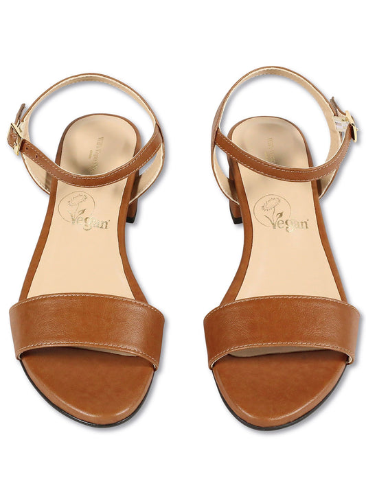City Sandals in Tan